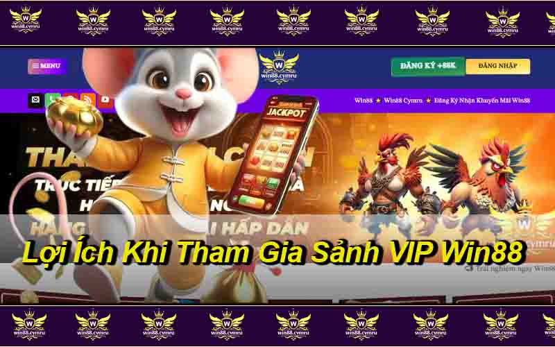 Lợi Ích Khi Tham Gia Sảnh VIP Win88