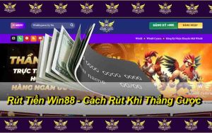 Rút Tiền Win88 - Cách Rút Khi Thắng Cược